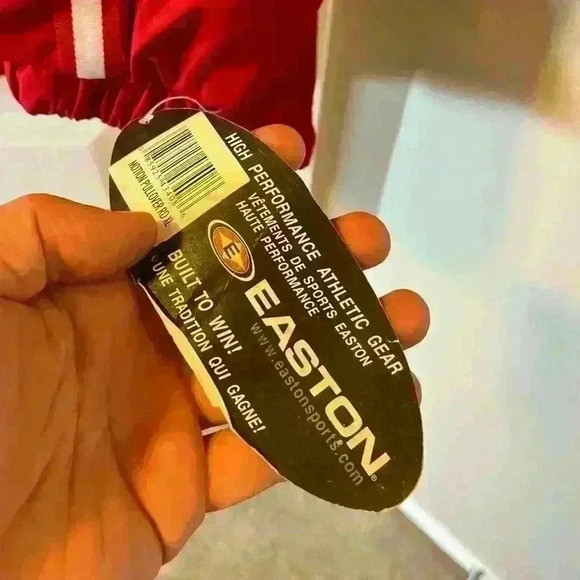 Mens Easton Softball/Baseball Pullover  Windbreaker XL - Picture 4 of 4